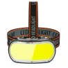 Latarka czołowa cob 5 trybów lampka czołówka akumulatorowa na głowę-5907451374580