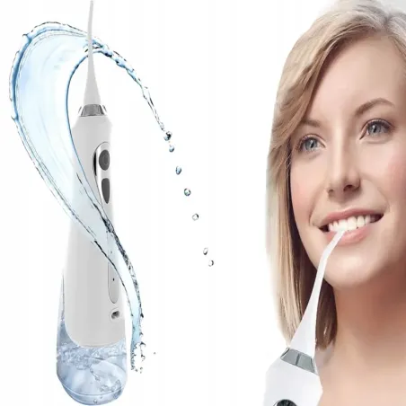 Irygator dentystyczny bezprzewodowy do zębów jamy ustnej duży pojemnik-5907451372623