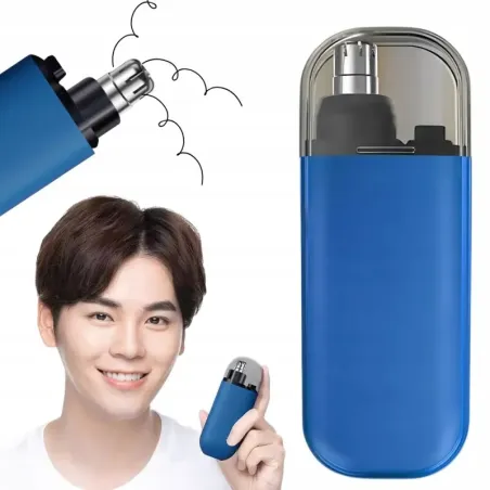 Trymer do nosa ucha uszu depilator włosów kompaktowy bezbolesny-5907451372760