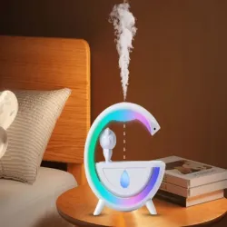 Nawilżacz powietrza z głośnikiem bluetooth led astronauta usb mgiełka-5907451372074