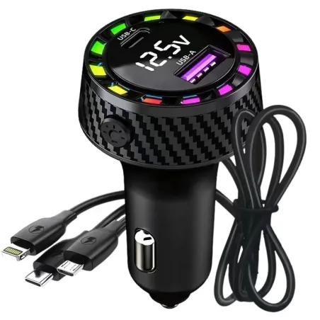 Ładowarka samochodowa usb-c 14w i usb-a 15w do gniazda zapalniczki-5907451374016
