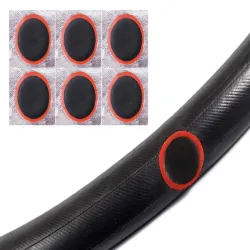 Zestaw naprawczy do opon rowerowy łatki 10szt i klej do dętek-5907451361863