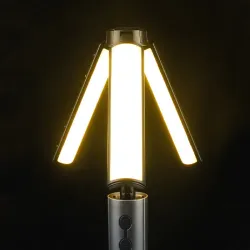 Lampa turystyczna latarka kempingowa wielofunkcyjna teleskopowa led-5907451374528