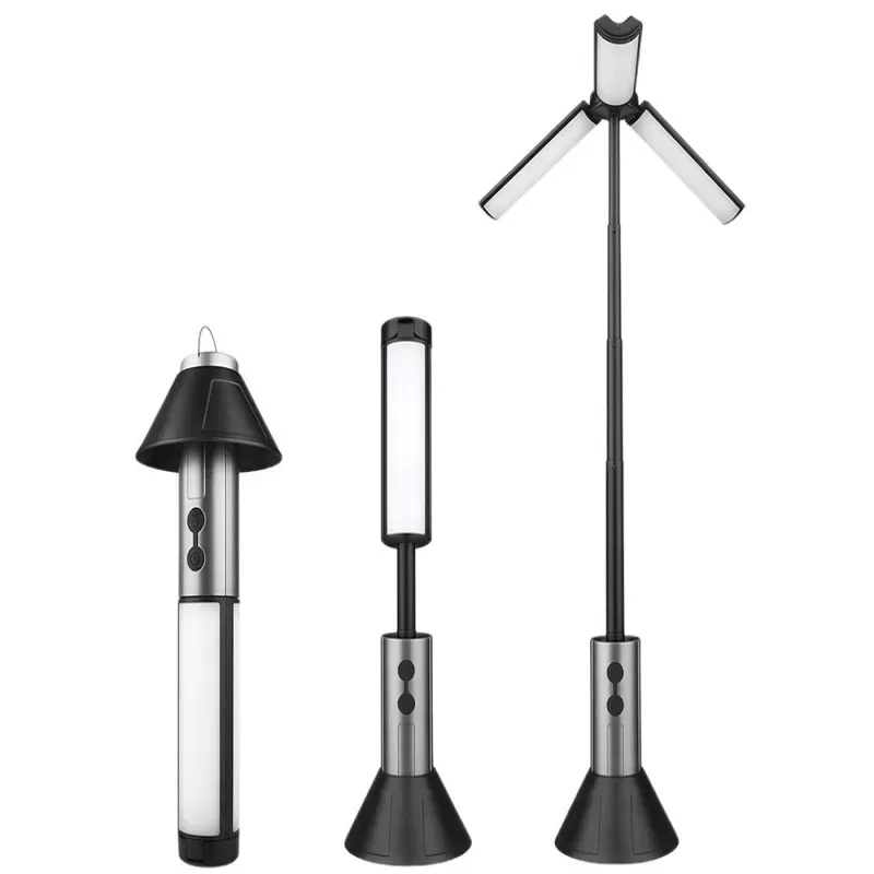 Lampa turystyczna latarka kempingowa wielofunkcyjna teleskopowa led-5907451374528