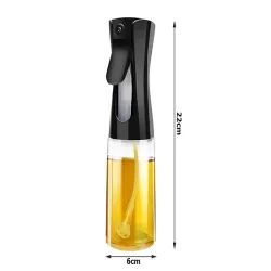 Spryskiwacz do oleju oliwy octu dozownik 200ml szklany rozpylacz-5907451366950