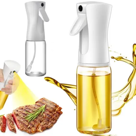 Spryskiwacz do oleju oliwy octu szklany rozpylacz sprayu 200ml-5907451366967