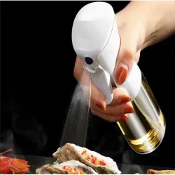 Spryskiwacz do oleju oliwy octu szklany rozpylacz sprayu 200ml-5907451366967