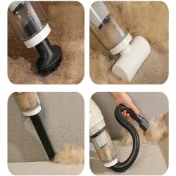 Odkurzacz bezprzewodowy 120 w ręczny do auta lub domu akumulatorowy-5907451373033