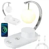 Lampka księżyc rgb z ładowarką indukcyjną 10w usb głośnik bluetooth-5907451374078