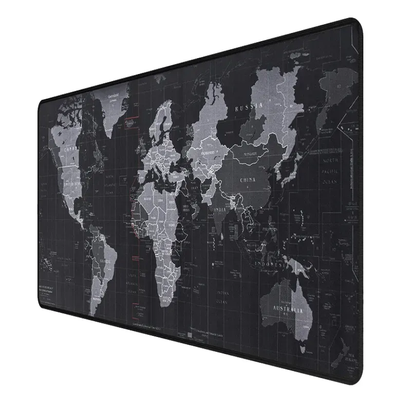 Podkładka 80x30 pod mysz mapa świata biurowa gamingowa dla graczy xxl-5907451330159