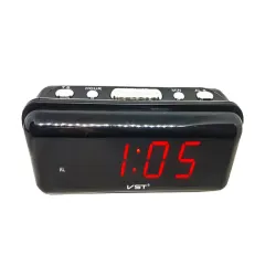 Budzik zegar elektroniczny sieciowy led 24h alarm-5907451332986