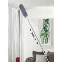Szczotka do kurzu teleskopowa miotełka długa 280cm-5907451342367