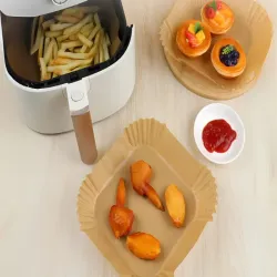 Wkład papierowy 50 szt tacka do frytkownicy beztłuszczowej air fryer-5907451361573