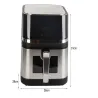 Frytkownica beztłuszczowa 2400w 10L air fryer duża do pieczenia-5907451361603