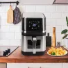 Frytkownica beztłuszczowa 2400w 10L air fryer duża do pieczenia-5907451361603