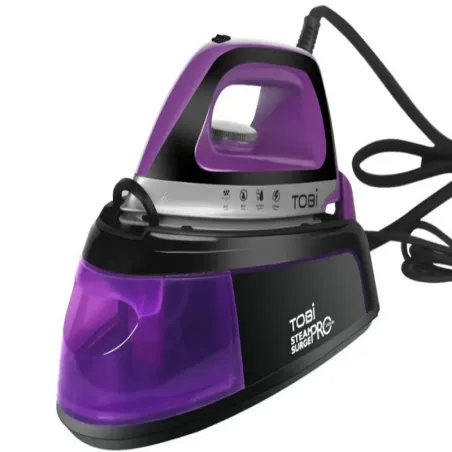 Żelazko TOBI generator pary 2400w stacja parowa parownica do ubrań-5907451345528