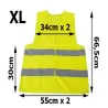 Kamizelka odblaskowa ostrzegawcza drogowa żółta rozmiar XL-5907451310755