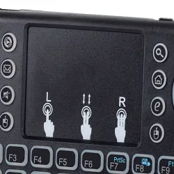Klawiatura bezprzewodowa mini podświetlana do tv komputera android box-5907451318553