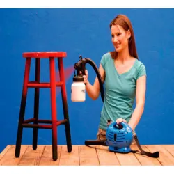 Pistolet malarski zestaw do malowania paint zoom komplet z dmuchową-5907451305492