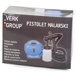 Pistolet malarski zestaw do malowania paint zoom komplet z dmuchową-5907451305492