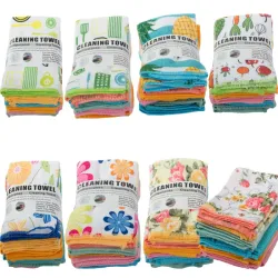 Ściereczki z mikrofibry czyściki zestaw 6 komplet do czyszczenia-5907451371190