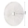 Dywanik pod choinkę na święta mata futerko biały okrągły 90cm okrągły-5907451350690