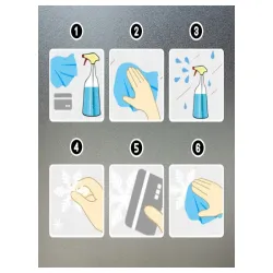 Naklejki świąteczne na okno szybę święta mikołaj folia na szybę-5907451350829