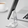 Podstawka pod na telefon tablet uchwyt stojak metalowy antypoślizgowy-5907451366936