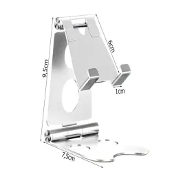 Podstawka pod na telefon tablet uchwyt stojak metalowy antypoślizgowy-5907451366936