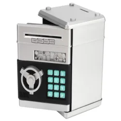 Skarbonka sejf bankomat z kodem dostępu PIN na banknoty monety skarby-5907451347485