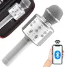 Mikrofon bezprzewodowy bluetooth głośnik karaoke z etui różne tryby-5907451370841