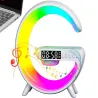 Lampka led rgb gamingowa ładowarka indukcyjna głośnik budzik radio-5907451362297