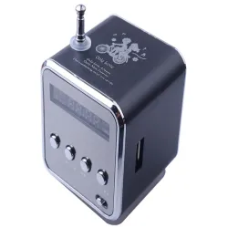 Głośnik bezprzewodowy przenośny mini radio fm led bluetooth mobilny-5907451355770