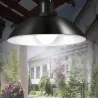 Lampa solarna led wisząca ogrodowa zewnętrzna z pilotem czujnik nocy-5907451368459
