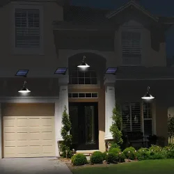 Lampa solarna led wisząca ogrodowa zewnętrzna z pilotem czujnik nocy-5907451368459
