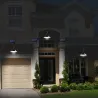 Lampa solarna led wisząca ogrodowa zewnętrzna z pilotem czujnik nocy-5907451368459