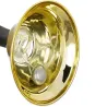 Dzwonek świętego mikołaja metalowy złoty ozdoba-5907451338117
