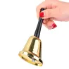 Dzwonek świętego mikołaja metalowy złoty ozdoba-5907451338117