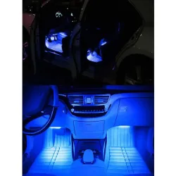 Oświetlenie 4 x listwa taśma 12 led do wnętrza auta samochodu pilot-5907451331163