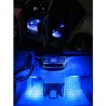 Oświetlenie 4 x listwa taśma 12 led do wnętrza auta samochodu pilot-5907451331163