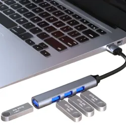 Hub rozdzielacz usb 3.0 5gb/s adapter stacja rozgałęźnik 4x porty usb 3.0-5907451370995