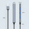 Hub rozdzielacz usb 3.0 5gb/s adapter stacja rozgałęźnik 4x porty usb 3.0-5907451370995