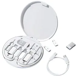 Zestaw adapterów 5w1 szpilka i adaptery usb do telefonu w etui-5907451370933