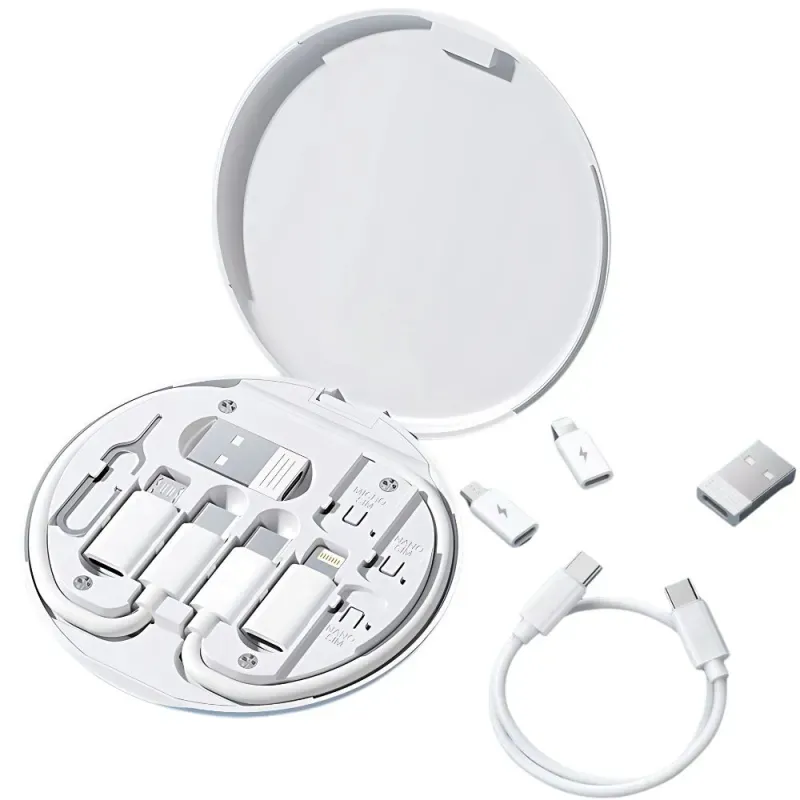 Zestaw adapterów 5w1 szpilka i adaptery usb do telefonu w etui-5907451370933