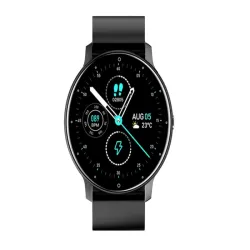 Smartwatch zegarek damski męski gumowy pasek sport bluetooth rozmowy-5907451370896