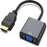 Konwerter adapter przejściówka z hdmi na do vga d-sub kabel czarny-5907451369760