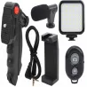 Zestaw do vlogowania statyw mikrofon do telefonu uchwyt do nagrywania-5907451365045