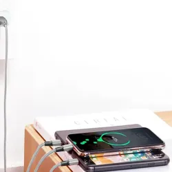 Kabel usb 3w1 1.2m do telefonu przewód lightning iphone micro usb-c-5907451355862