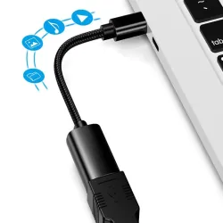 Adapter przejściówka usb-c do usb-a 3.0 otg solidny do telefonu-5907451351352
