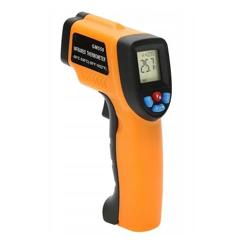 Pirometr termometr laserowy bezdotykowy -50 +550°c zdalny pomiar-5907451329702